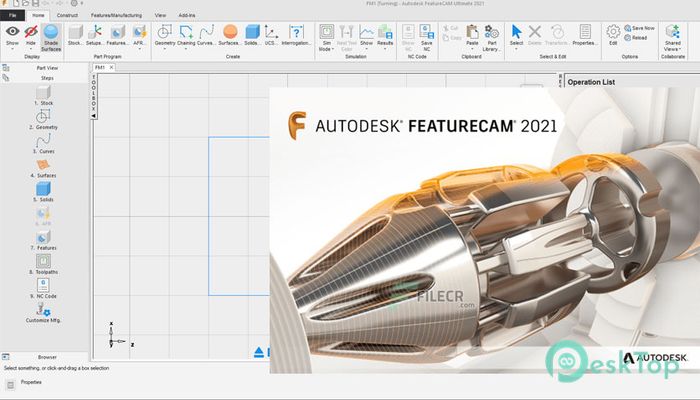 Download Autodesk FeatureCAM Ultimate 2024 Free Full Activated
