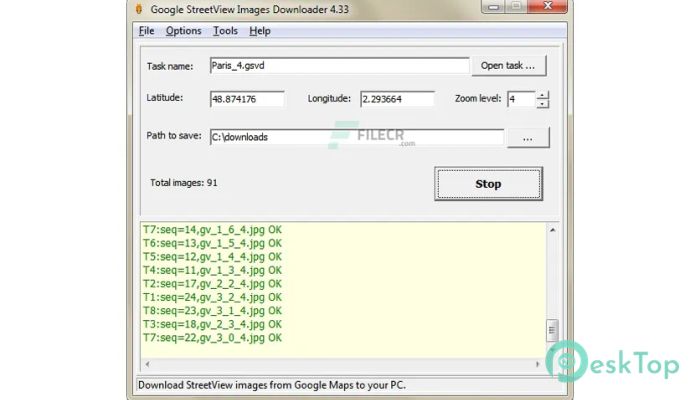 Download AllMapSoft Google StreetView Images Downloader  4.40 Free Full Activated