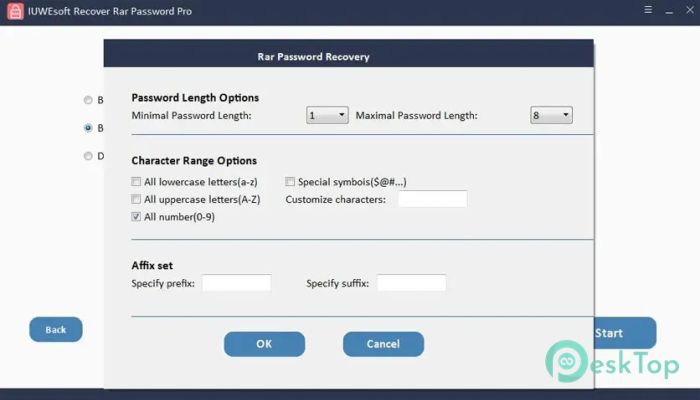Скачать IUWEsoft Recover Rar Password Pro 13.8.0 полная версия активирована бесплатно