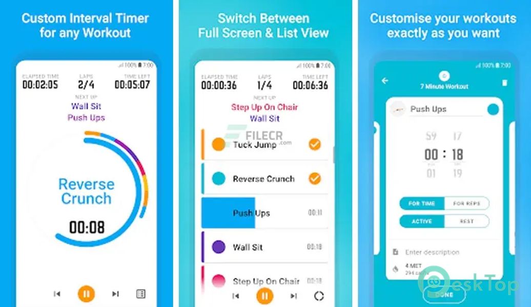 Exercise Timer 7.078 APK MOD Полная бесплатная загрузка