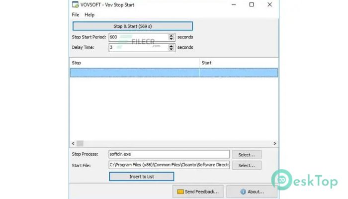 Descargar VovSoft Stop Start  2.0 Completo Activado Gratis