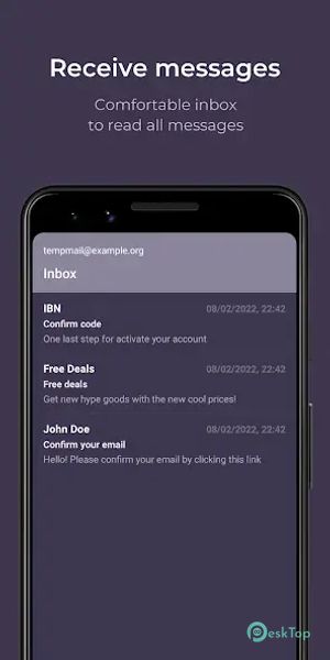 Temp Mail by temp-mail.io 1.2.0-9a872cc6 APK MOD Полная бесплатная загрузка