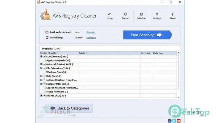  تحميل برنامج AVS Registry Cleaner 4.2.1.294 برابط مباشر