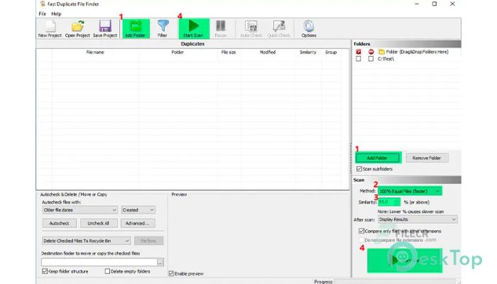  تحميل برنامج MindGems Fast Duplicate File Finder  6.2.0.1 برابط مباشر