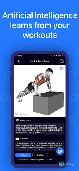 Workout Planner Gym Log・Fit AI 1.3.2 APK MOD Полная бесплатная загрузка