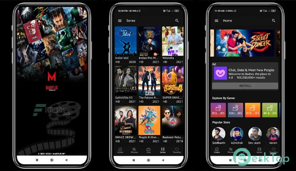 Madflix – Watch IPL, Live TV, Web Series, Shows, Movies v2.1.4 APK MOD フル無料ダウンロード