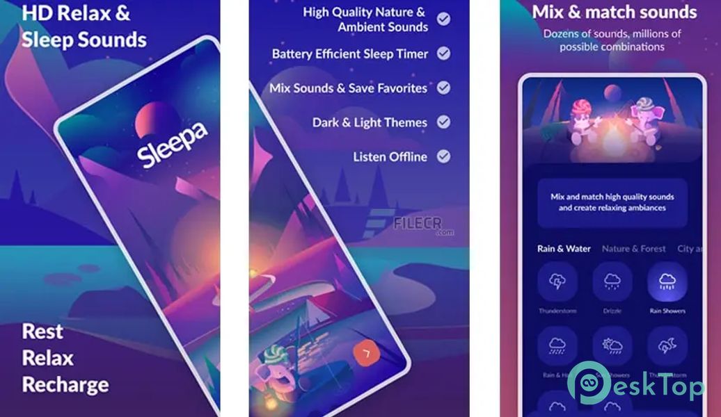 Sleepa: Relaxing sounds, Sleep