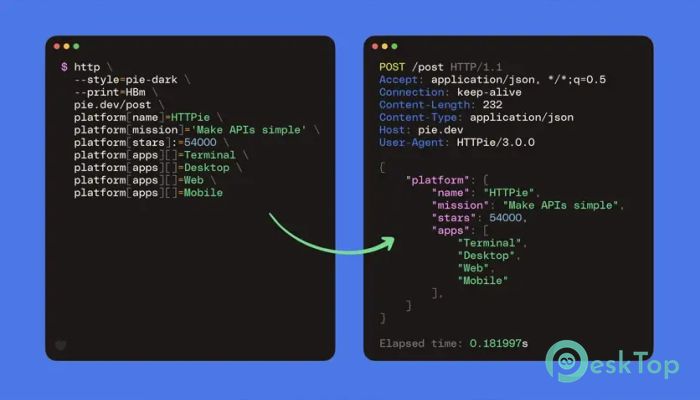 Download HTTPie for Terminal  2025.2.0 Free Full Activated