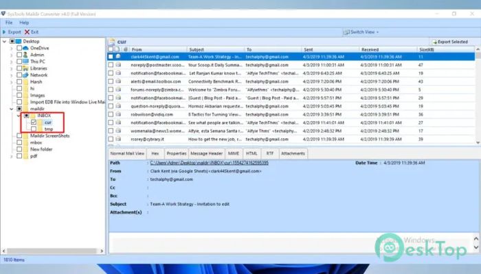 Скачать SysTools Maildir Converter 6.0 полная версия активирована бесплатно