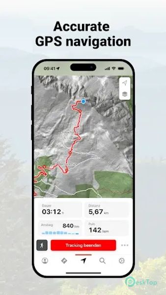 Bergfex - Hiking & Tracking 4.23.0 APK Бесплатная загрузка