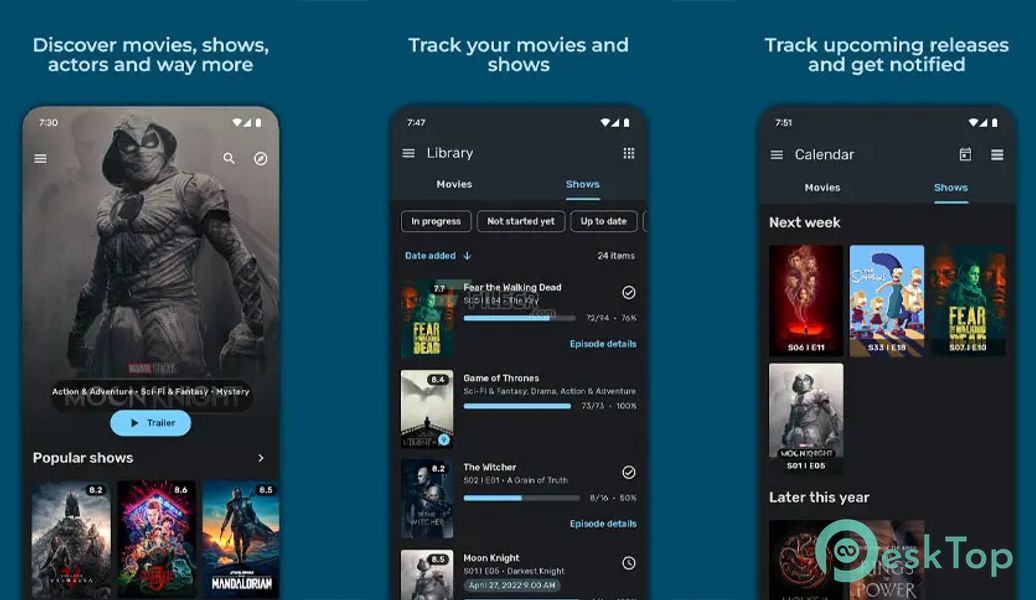 Cinexplore - Movie & TV Tracker 3.1.10 APK MOD 完整免费下载