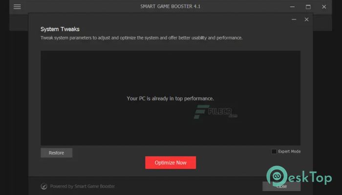 Smart Game Booster Pro 5.3.0.670 Tam Sürüm Aktif Edilmiş Ücretsiz İndir