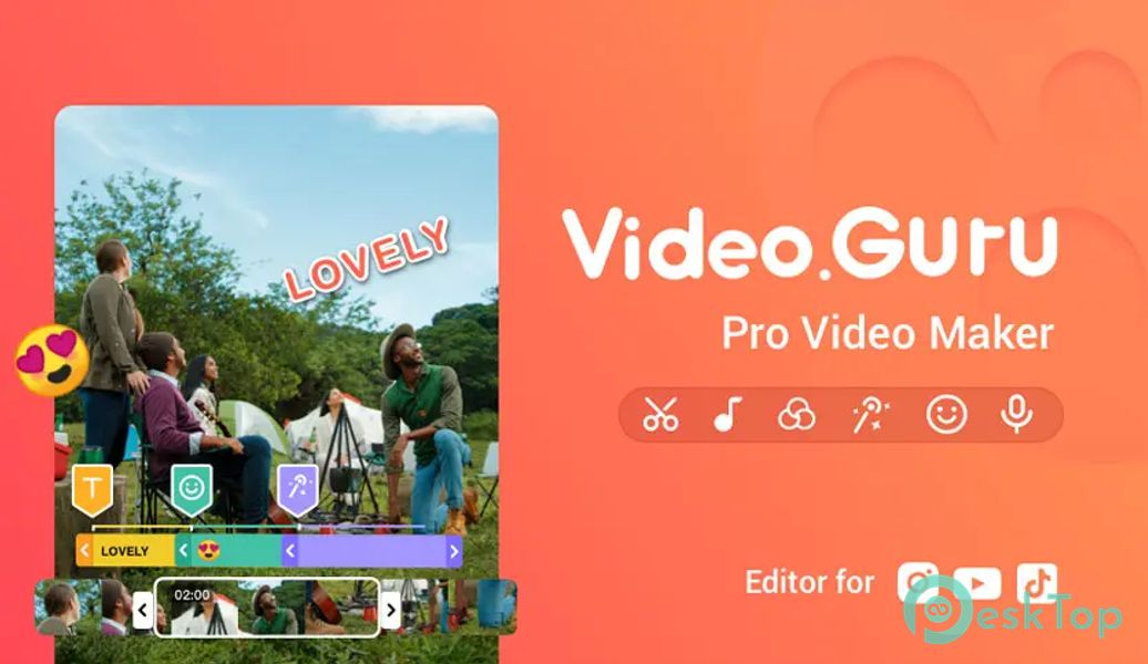 Video Maker - Video.Guru 1.590.185 APK MOD Полная бесплатная загрузка