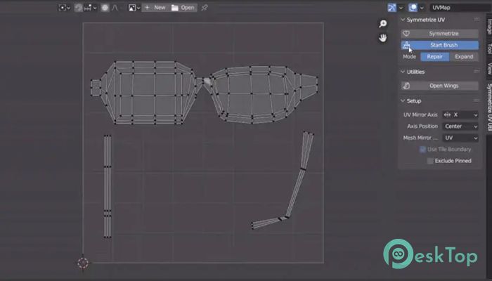 Superhive Market - Symmetrize Uv Util