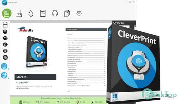 Abelssoft CleverPrint 2024 v9.02.58301 完全アクティベート版を無料でダウンロード