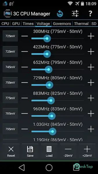 3C CPU Manager (root) 4.7.3 APK MOD Tam Ücretsiz İndir