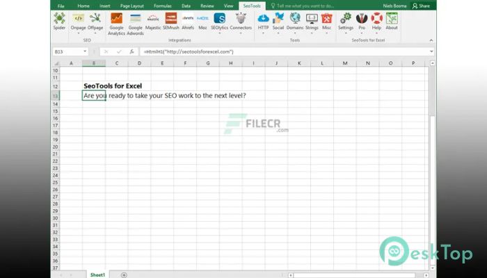 Download SeoTools for Excel 9.7.1.0 Free Full Activated