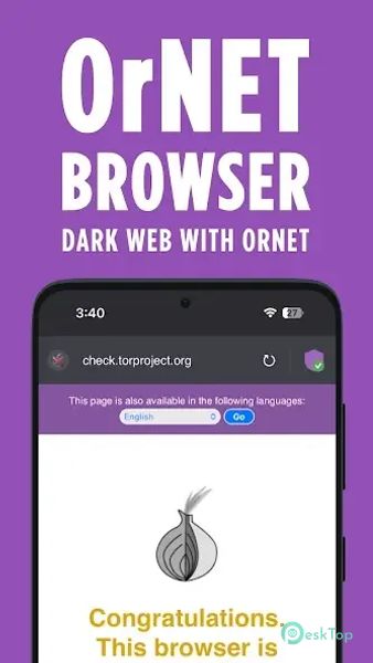 OrNET - Dark Web Browser 1.9.37 APK MOD Unlocked (Full) Free Download