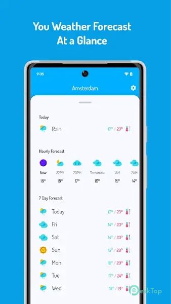 Cloudy - Animated Weather 0.9.0 APK MOD Полная бесплатная загрузка