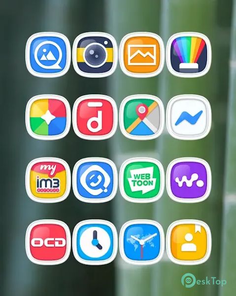 Kamsa Squircle - Icon Pack 71 APK MOD تحميل مجاني كامل