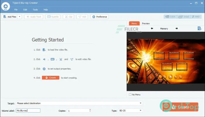 下载 Tipard Blu-ray Creator 1.0.36 免费完整激活版