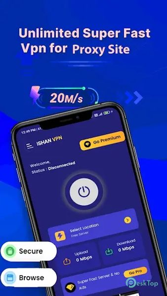 ISHAN VPN 3.9 APK MOD Полная бесплатная загрузка