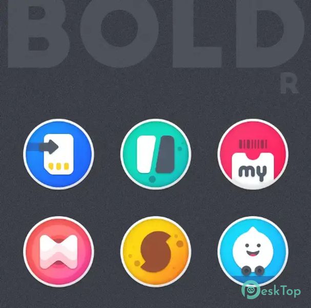 Boldr Icon Pack 2.9.9 APK MOD Descarga gratuita completa