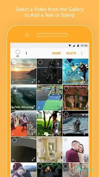 Video Stamper: Video Watermark