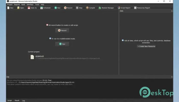 Download Browser Automation Studio 30.2.0 Free Full Activated