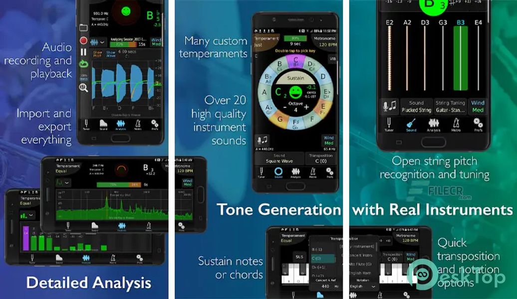 TonalEnergy Tuner and Metronome 1.9.21 APK MOD मुफ्त पूर्ण डाउनलोड