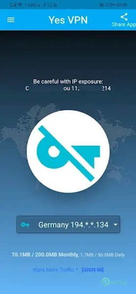 Yes VPN - Super Right VPN 2024 v1.0.7 APK MOD تحميل مجاني كامل