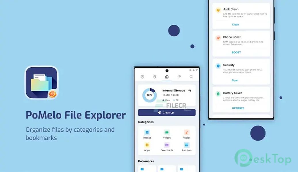 PoMelo File Explorer – File Manager & Cleaner