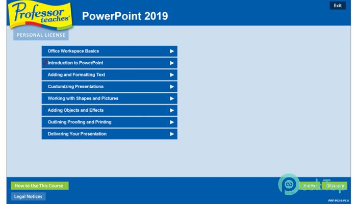 Download Professor Teaches PowerPoint 2019  v1.0 Free Full Activated