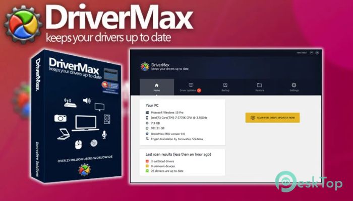 Download DriverMax 15.15.0.16 Free Full Activated