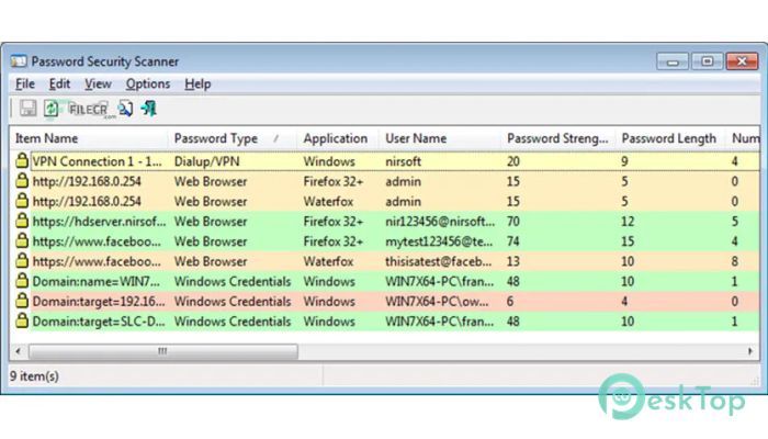  تحميل برنامج Password Security Scanner  1.56 برابط مباشر