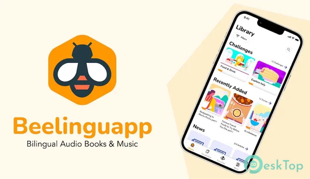 Beelinguapp Language Audiobook 3.397 APK MOD Unlocked (Full) Free Download