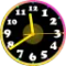 Neon Clock Wallpaper
