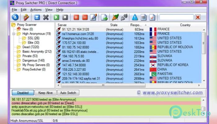 تحميل برنامج Proxy Switcher PRO 7.5.0.7938 برابط مباشر