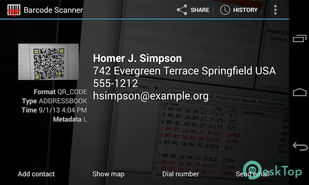 Télécharger Barcode Scanner 4.7.8 APK MOD Gratuitement et Complet