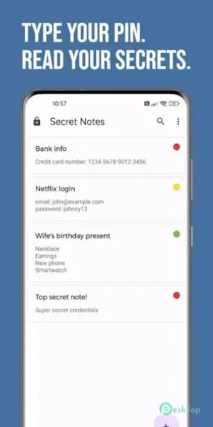 Secret Notes 1.5.0 APK MOD Tam Ücretsiz İndir