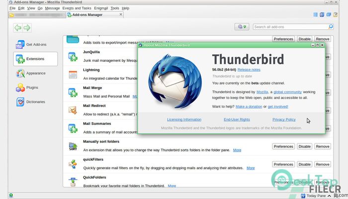  تحميل برنامج Mozilla Thunderbird 115.5.0 برابط مباشر