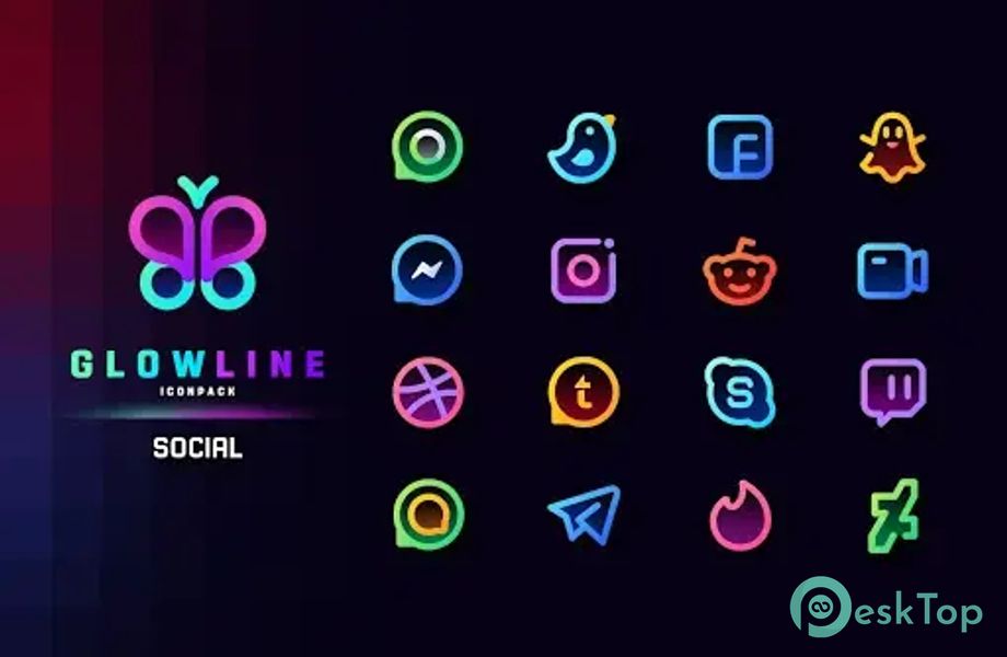 GlowLine Icon Pack 3.8 APK MOD Descarga gratuita completa