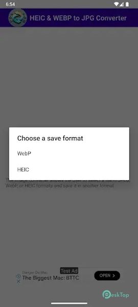 HEIC & WEBP to JPG Converter 1.0 APK MOD フル無料ダウンロード