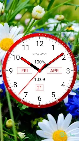 Color Analog Clock-7 v4.0 APK MOD Tam Ücretsiz İndir