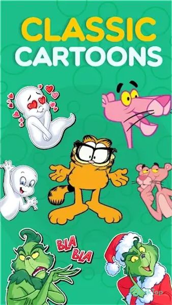 WASticker Animated Cartoons 6.5 APK MOD Unlocked (Full) Free Download