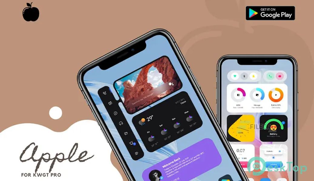 Apple for KWGT 10.0 APK MOD 完整免费下载