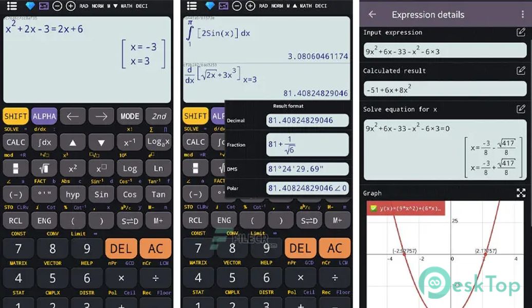 Scientific calculator plus 991
