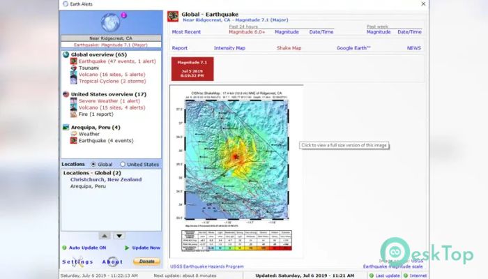 Earth Alerts 1.0 Tam Sürüm Aktif Edilmiş Ücretsiz İndir