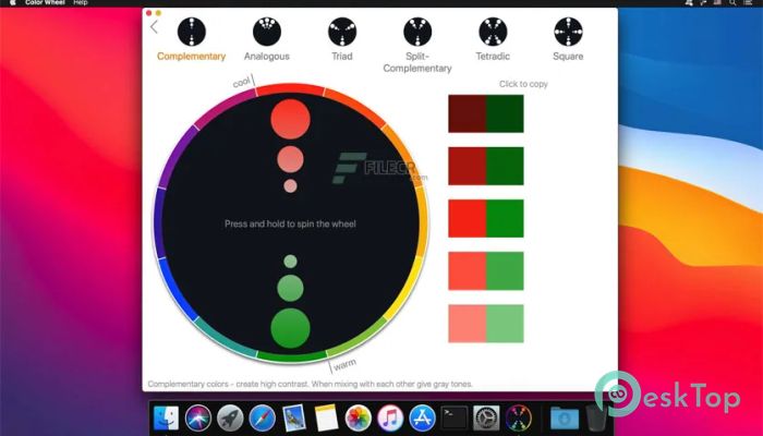 Télécharger Color Wheel Pro 7.5 Gratuit pour Mac