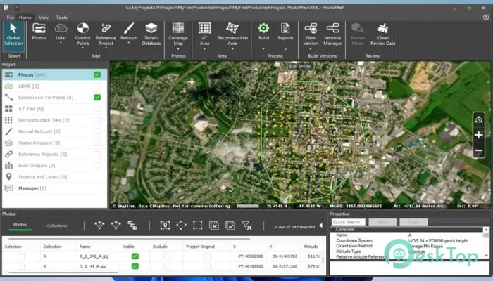 下载 Skyline PhotoMesh - PhotoMesh Fuser 8.0.2 免费完整激活版